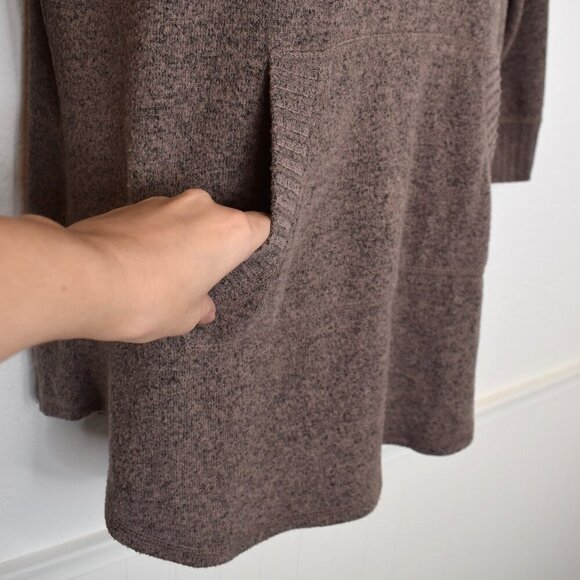 Torrid Super Soft Plush Tunic Sweatshirt Sz 1X Cowl Neck Athleisure Minimalist - Picture 7 of 15